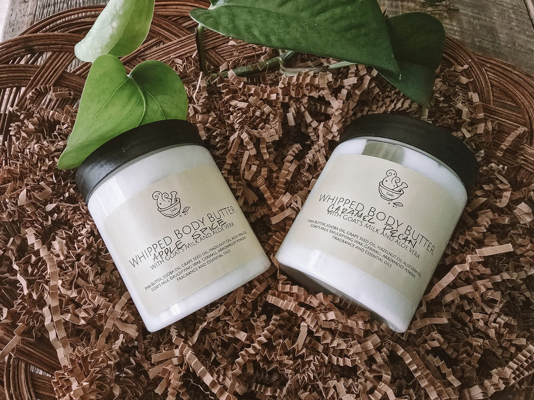 Peppermint Vanilla Whipped Body Butter